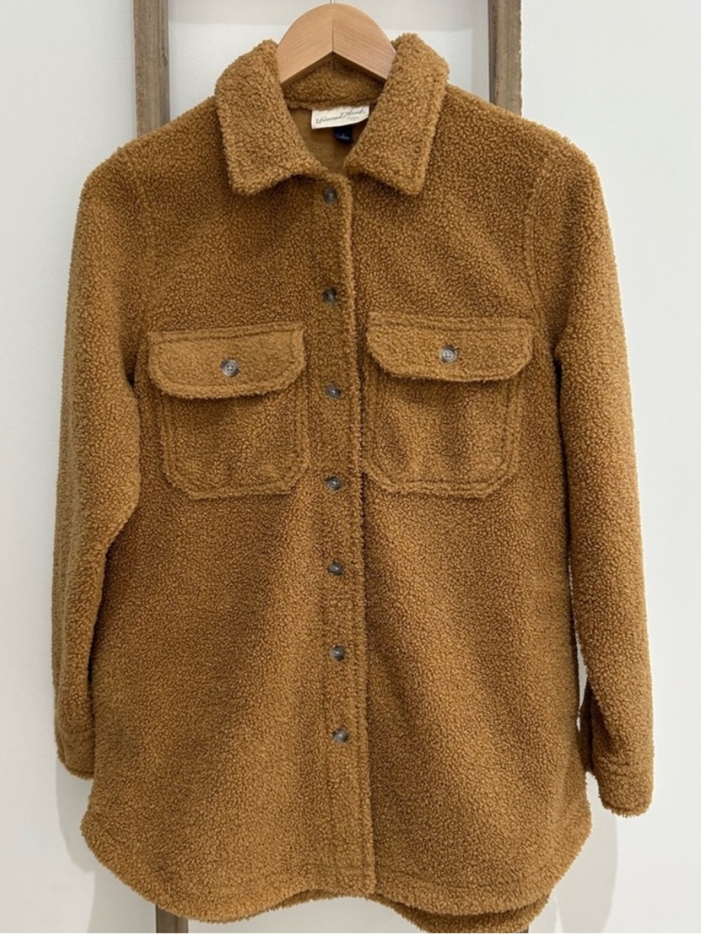 Universal Thread Sherpa Teddy Brown Jacket (XS)